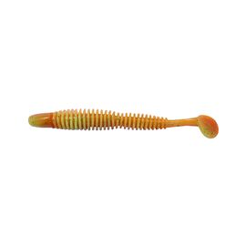 Силикон рыболовный Reins Bubbling Shad 4" 308 Marble Chart Orange (6 шт/уп.) (1552.02.75)