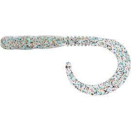 Силикон рыболовный Reins Curly Curly 4" 152 Super Glow All Stars (15 шт/уп.) (1552.07.99)