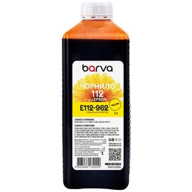 Чернила Barva Epson 112 1л, Pigm. Yellow (E112-962)