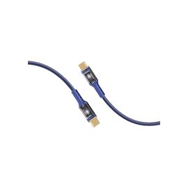 Дата кабель USB-C to USB-C lucidline-cc120.navy Promate (lucidline-cc120.navy)