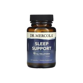 Амінокислота Dr. Mercola Підтримка сну з Мелатоніном, 10 мг, Sleep Support, 30 капсул (MCL-21045)