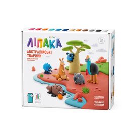 Набір для творчості Lipaka пластиліну Австралійські тварини (15027-UA01)