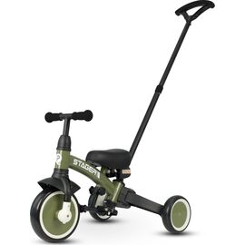 Детский велосипед QPlay Stager 3 в 1 з ручкою, біговел, Dark Green (T80STAGERDarkGreen)