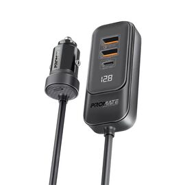 Зарядное устройство Promate gearhub-120w.black