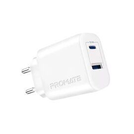 Зарядное устройство Promate biplug-2.white
