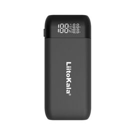 Зарядное устройство для аккумуляторов Liitokala 2 Slots, w func. Powerbank/PD/QC, USB/Type-C, LED disp, 18650/21700 (Lii-MP2)