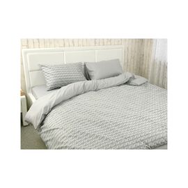 Постельное белье Руно Grey Braid микрофайбер евро (Р845.52_Grey Braid)