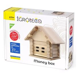Конструктор Ігротеко деревянный Копилка 37 деталей (900293)