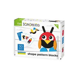 Розвиваюча іграшка Ігротеко Мозаїка ФІГУРНА 30 елементів (900071)