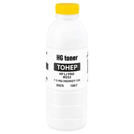 Тонер HP CLJ Pro M252 100г, yellow HG (TSM-HGH02Y-100)