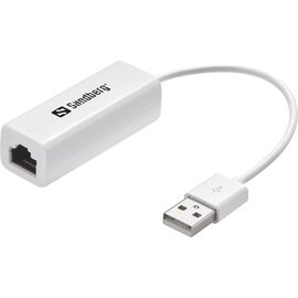 Переходник USB 2.0 Type-A to Ethernet RJ45 100Mb Sandberg (133-78)