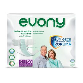 Подгузники для взрослых Evony 4 Extra Large 30 шт (8690536804092)