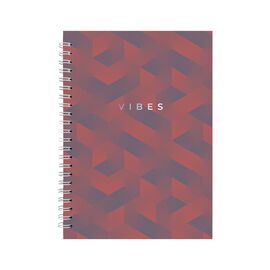 Блокнот Axent на спирали А5 96 листов, клетка, твердая обложка №27 (8032-27-A)