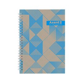 Блокнот Axent на спирали А5 96 листов, клетка, твердая обложка №35 (8032-35-A)