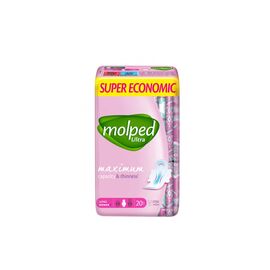 Гигиенические прокладки Molped Ultra Long 5 капель 20 шт. (8690536829101)