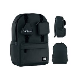 Рюкзак школьный GoPack Education Teens 178 чорний (GO25-178L-1)