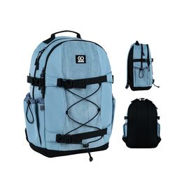 Рюкзак школьный GoPack Education Teens 186 блакитний (GO25-186L-2)