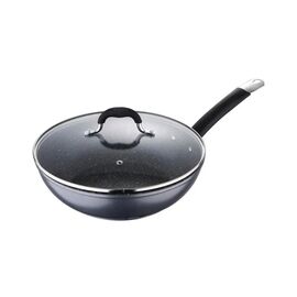 Сковорода MasterPro Home edition, Вок з кришкою, 28 см (BGMP-3289-BK)