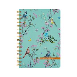 Блокнот Axent на спирали Olga Selyshcheva, Spring А5 80 листов, клетка, твердая обложка (8470-1-A-OS)