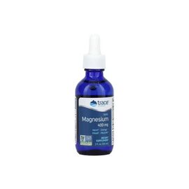 Минералы Trace Minerals Магний ионизированный в каплях, 400 мг, Ionic Magnesium, 59 мл (TMR-00017)