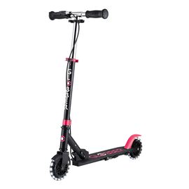 Самокат Globber Flow Element Junior Lights LED, чорно-рожевий (729-110)