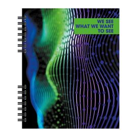 Блокнот Optima В5 пластиковая обложка, спираль, 60 листов, клетка (O25918)