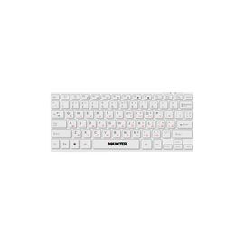 Клавиатура Maxxter KBM-C01W-UA USB UA White (KBM-C01W-UA)