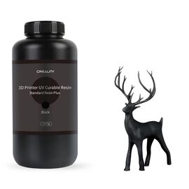 Фотополимерная смола Creality Resin, LCD Standard Plus 1кг, black, transparent (3302020090)