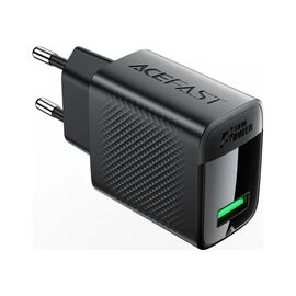 Зарядное устройство Acefast USB-A 20W + Type-C cable A90 Fast Charger Black (6974316280064)