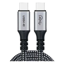 Дата кабель USB-C to USB-C 1.2m USB4.0 Gen3 240W (8K HDR) Choetech (XCC-1040-GY)