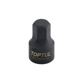 Головка торцевая Toptul 1/4" HEX 8мм (цельная) (BCDB0808)