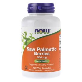 Травы Now Foods Экстракт Плодов Сереноа (Со Пальметто) 550мг, 100 вегетар (NF4747)