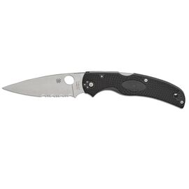 Нож Spyderco Native Chief Satin BD1N Serrated Black FRN (C244PSBK)