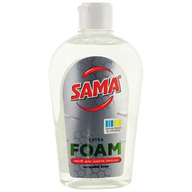 Средство для ручного мытья посуды Sama Extra Foam Лимон Сменный блок 325 г (4820270631928)