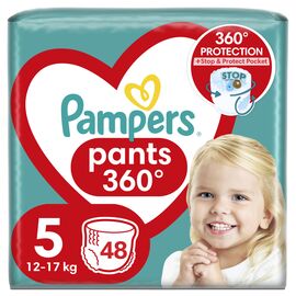 Подгузник Pampers трусики Pants Junior Размер 5 (12-17 кг), 48 шт (4015400672906)