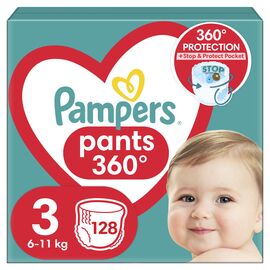 Подгузник Pampers Pants Midi Размер 3 (6-11 кг) 128 шт. (8006540069417)
