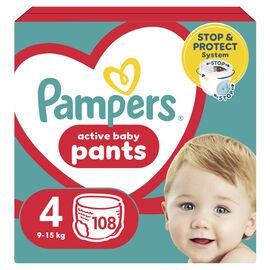Підгузок Pampers трусики Maxi Pants Розмір 4 (9-15 кг) 108 шт (8006540069448)