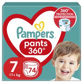 Підгузок Pampers трусики Pants Giant Розмір 7 (17+ кг) 74 шт. (8006540069622)