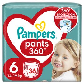Подгузник Pampers трусики Pants Giant Размер 6 (15+ кг) 36 шт. (8006540069028)