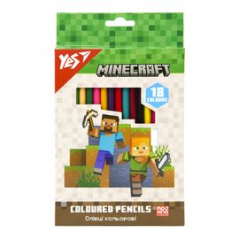 Карандаши цветные Yes Minecraft 18 кол. (290765)