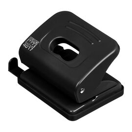 Дырокол Buromax пластиковый, до 20 листов, 120 х 82 х 53 мм, черный (BM.4017-01)