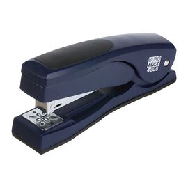 Степлер Buromax пластиковый с поворотным рычагом, 20 листов, (скобы №24;26), 155 х 38 х 73 мм, синий (BM.4208-02)