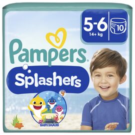 Подгузник Pampers для плавания Splashers Размер 5-6 (14+ кг) 10 шт (8001090728951)