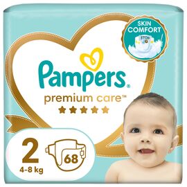 Подгузник Pampers Premium Care Mini Размер 2 (4-8 кг), 68 шт (8001841104874)