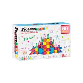 Конструктор Picasso магнитный Tiles Mini Diamond Series Set 60 деталей (817338022303)