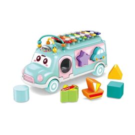 Развивающая игрушка Iggy Ziggy сортер MUSIC BUS (3858894670963)