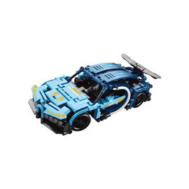 Конструктор Come Alive Машинка на радиоуправлении Building Block RC Car синяя 433 детали (3858894676118)
