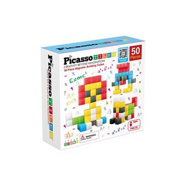 Конструктор Picasso магнитный Tiles Building Cubes 50 деталей (817338023645)
