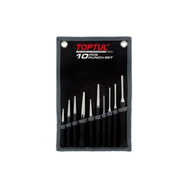 Набор инструментов Toptul выколоток и кернов, 10шт., чехол (GPAQ1001)