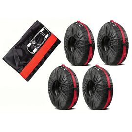 Чохол для зберігання автомобільних коліс Poputchik розмір L R17-20, 4 шт (16-002/4шт)